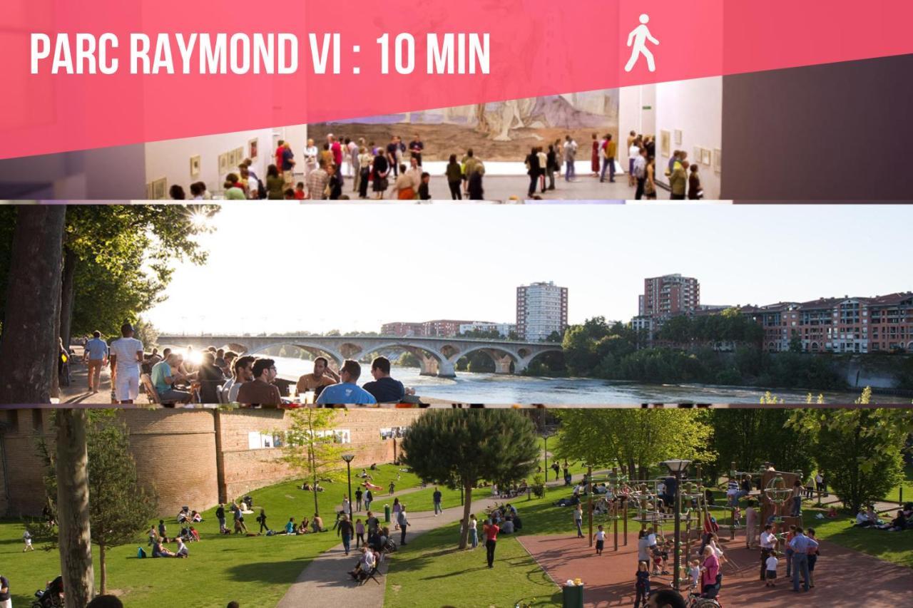 Expat Renting - Le Bistrot - St Cyprien - Parking Apartment ตูลูส ภายนอก รูปภาพ